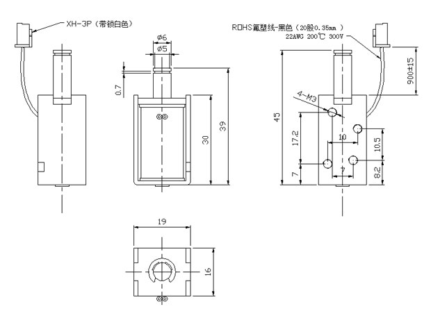 电饭煲用推拉式乐动平台网站登录入口-乐动(中国)
尺寸图